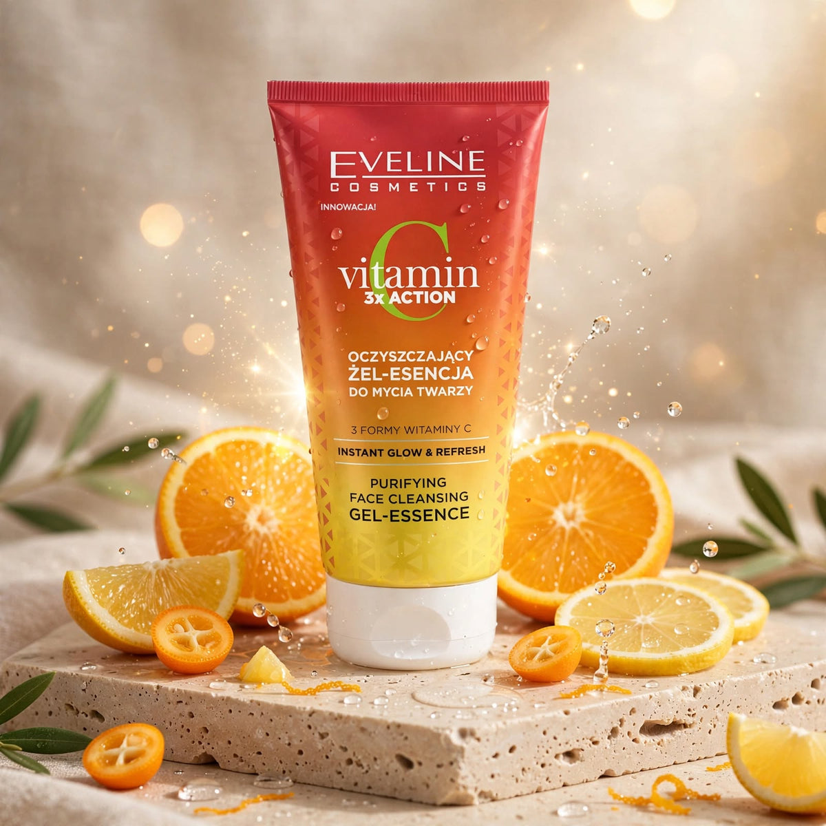 Eveline Cosmetics Vitamin 3x Action Purifying Facial Cleanser 150ml