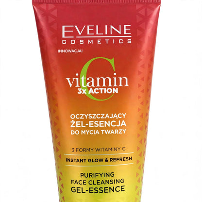 Eveline Cosmetics Vitamin 3x Action Facial Cleansing Gel Essence 150ml