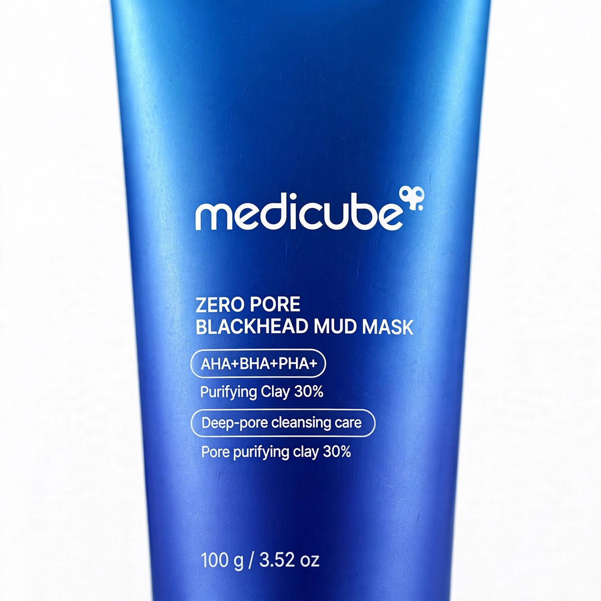 MEDICUBE ZERO PORE BLACKHEAD MUD MASK AHA+ BHA+ PHA+ PORE PURIFYING CLAY 30 %100 ML