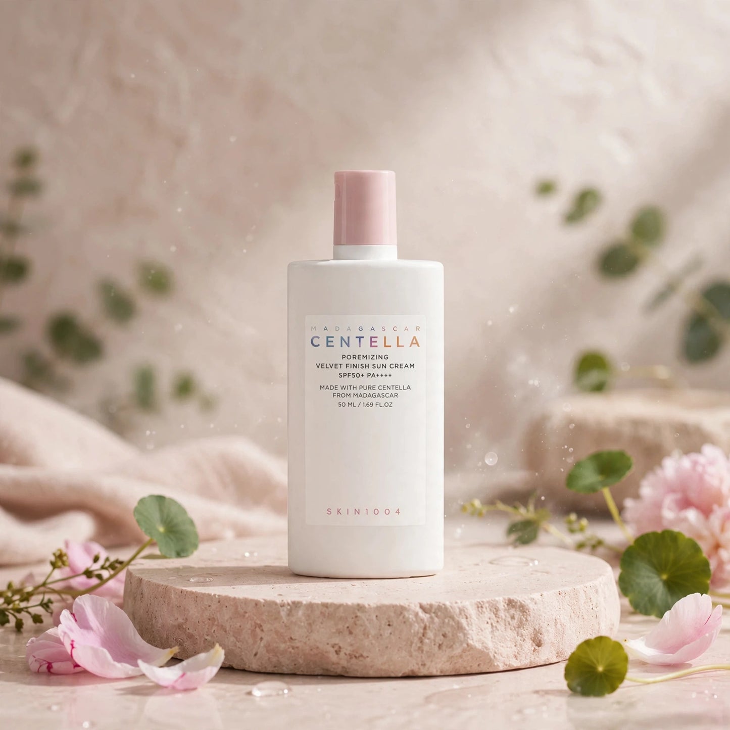 CENTELLA MADAGASCAR SKIN1004 POREMIZING VELVET FINISH SUN SCREEN SPF50+ PA ++++  50 M