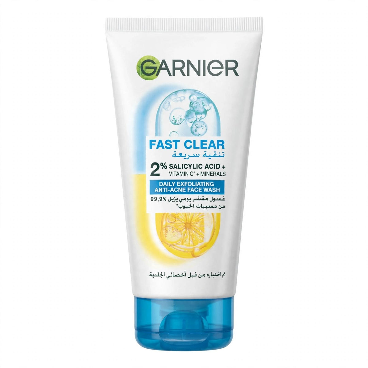 Garnier Fast Clear 2% Salicylic Acid Vitamin Minerals 150ml