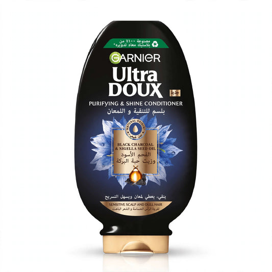 Garnier Ultra Doux Black Charcoal & Nigella Oil Conditioner 360ml