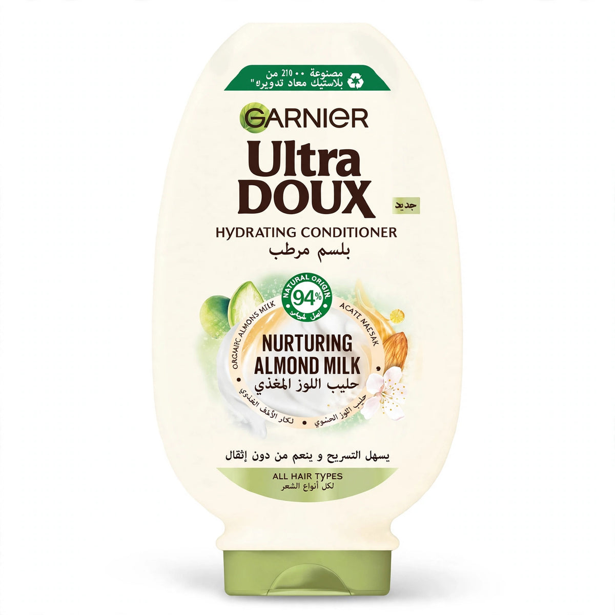Garnier Ultra Doux Nurturing Almond Milk Conditioner 360ml
