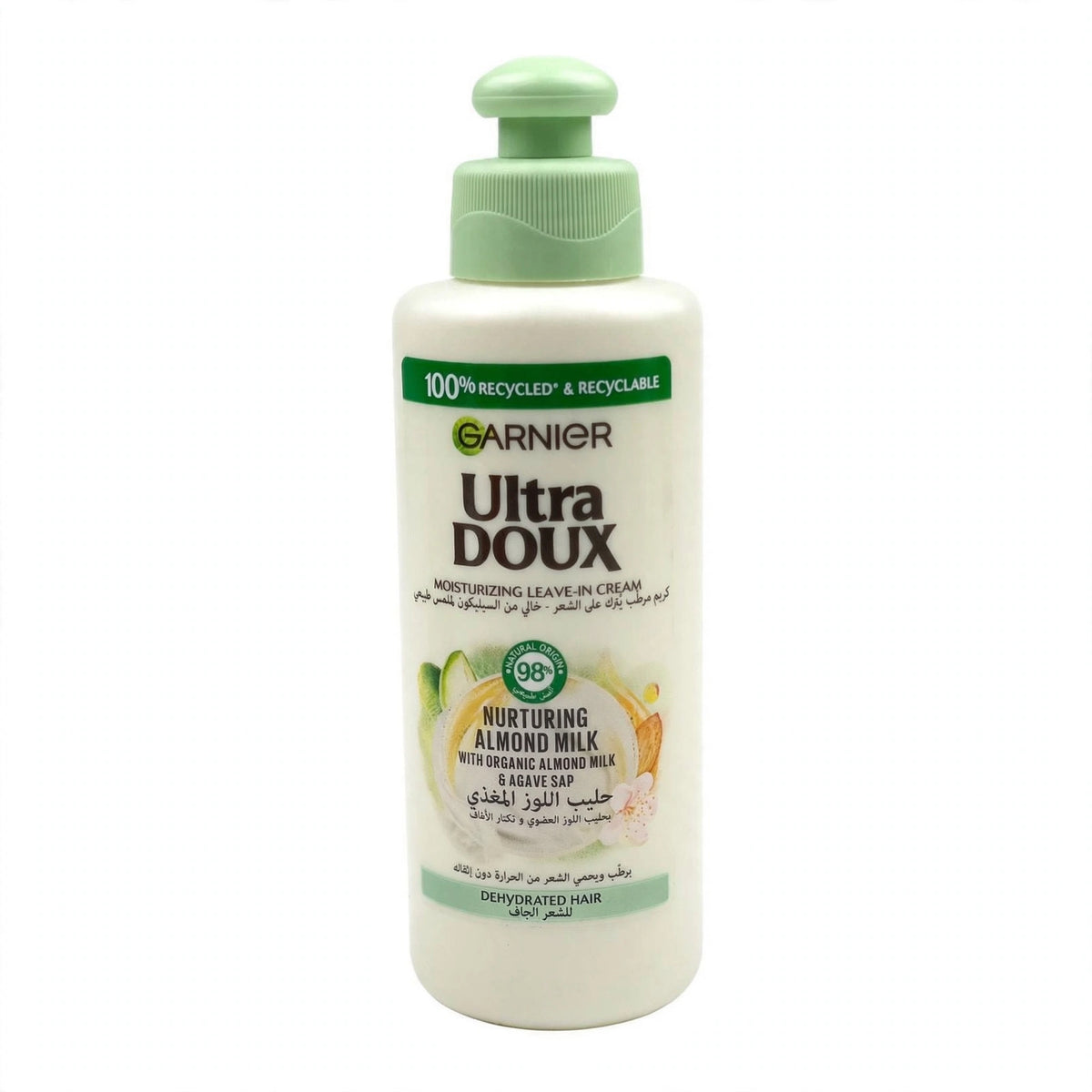 Garnier Ultra Doux Almond Milk Moisturizing Leave-In Cream 200ml