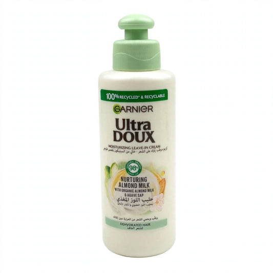 Garnier Ultra Doux Almond Milk Moisturizing Leave-In Cream 200ml