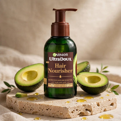 Garnier Ultra Doux Pure Avocado Oil Shea Butter Hair Nourisher 120ml