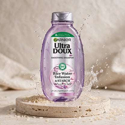 Garnier Ultra Doux Rice Water Gentle Shampoo 400ml