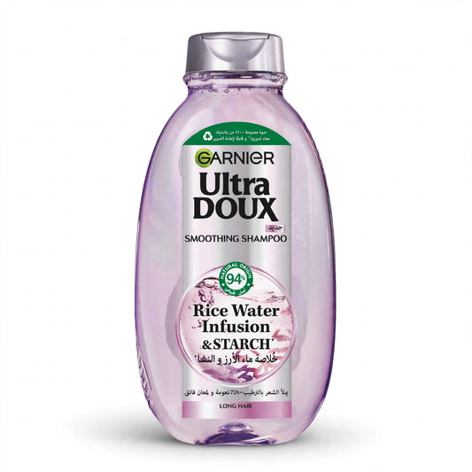 Garnier Ultra Doux Rice Water Soothing Shampoo 400ml