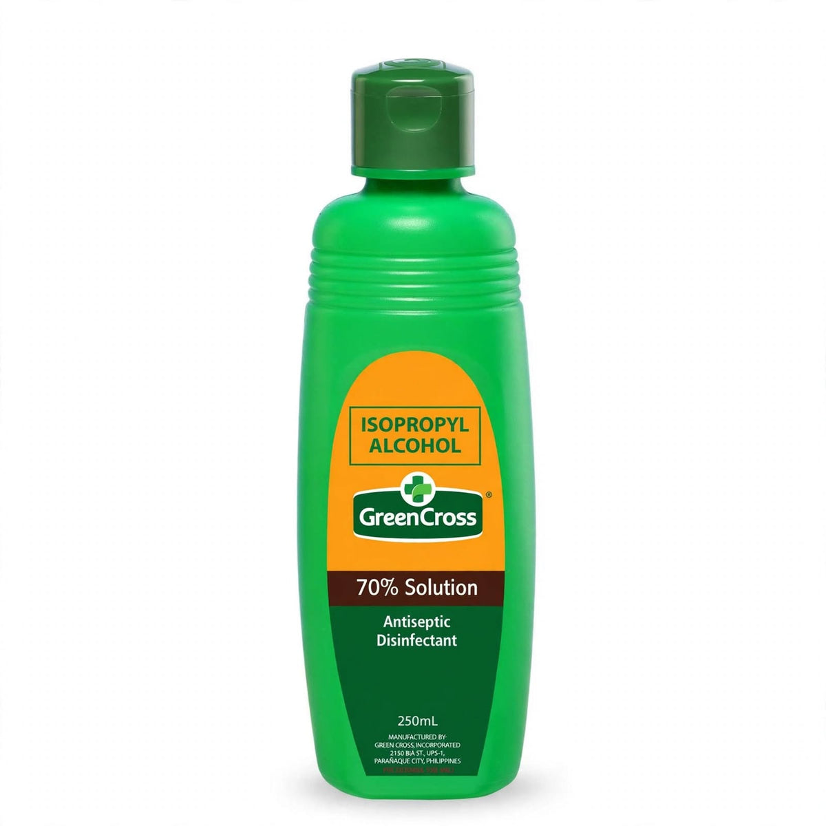 Green Cross Isopropyl Alcohol 70% Antiseptic Disinfectant 250ml
