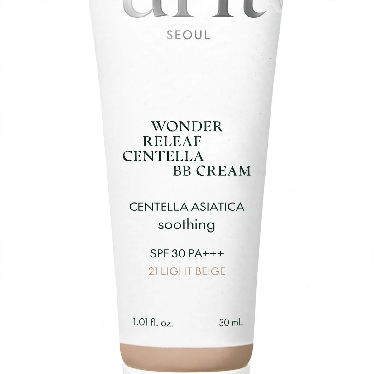 PURITO WONDER RELEAF CENTELLA SPF 30 PA +++ 21 LIGHT BEIGE CENTELA ASIATICA SOOTHING  30 ML