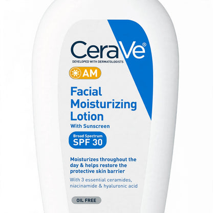 CERA VE FACIAL MOISTURIZING LOTION WITH SUN SCREEN SPF 30 OIL FREE 89 ML