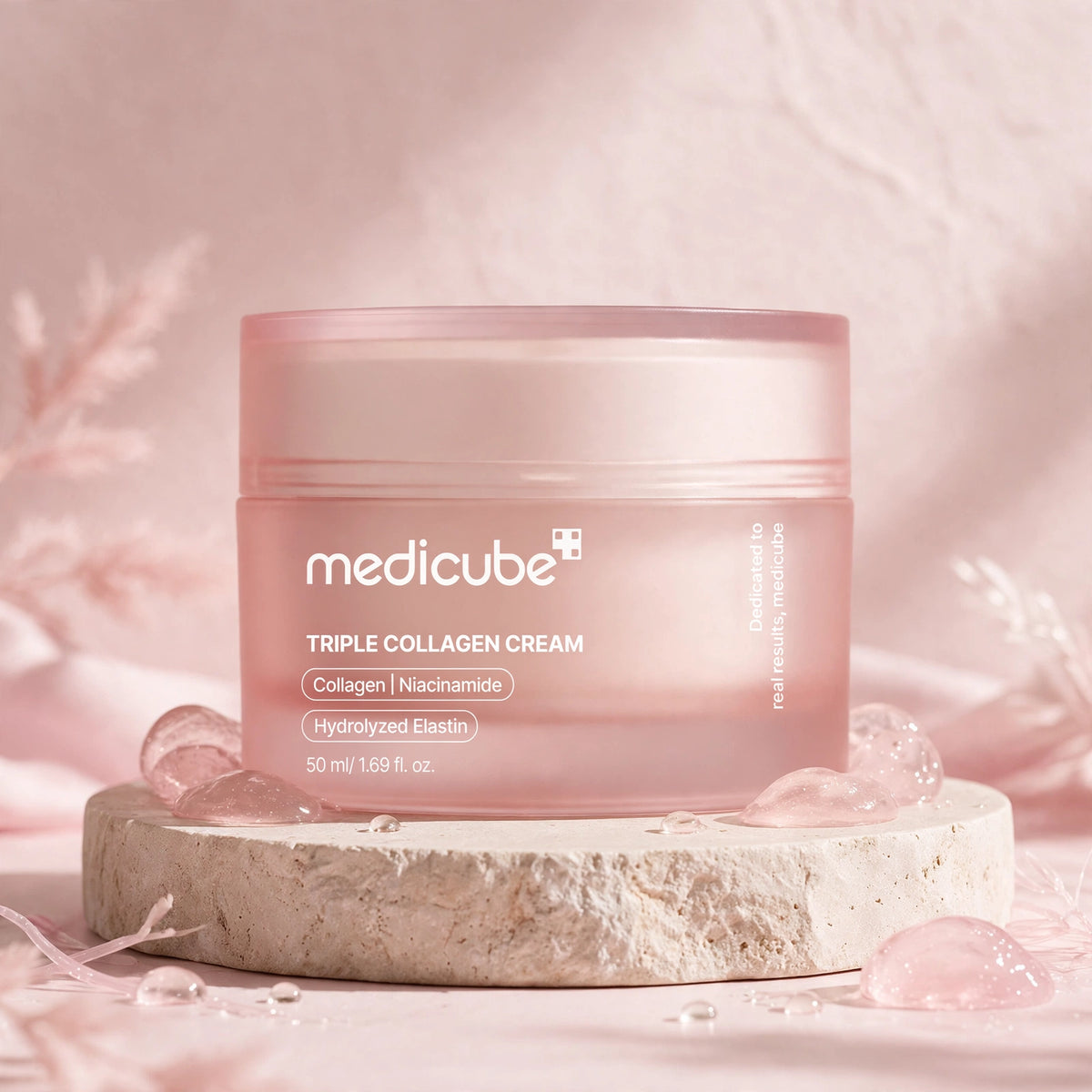MEDICUBE TRIPLLE COLLAGEN CREAM COLLAGEN NIACINAMIDE HYDROLYZED ELASTIN 50 ML