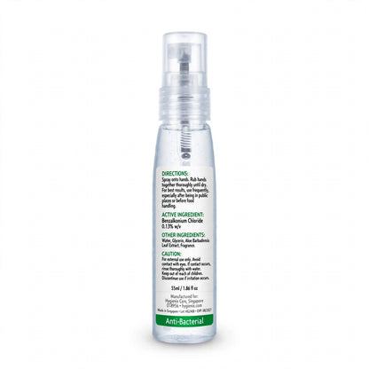 Hygienix Antibacterial Hand Spray 55ml