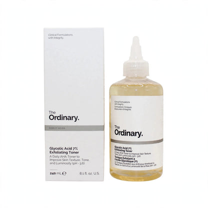 THE ORIDINARY DIRECT ACIDS GLYCOLIC ACID 7% EXFOLIATING TONER 240 ML
