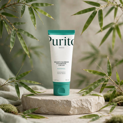 PURITO MIGHTY BAMBOO PANTHENOL CREAM MOISTURIZING FACIAL CREAM 100 ML