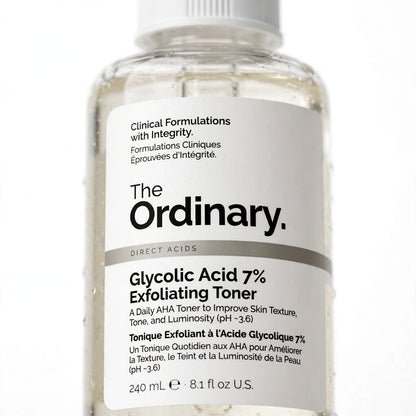 THE ORIDINARY DIRECT ACIDS GLYCOLIC ACID 7% EXFOLIATING TONER 240 ML