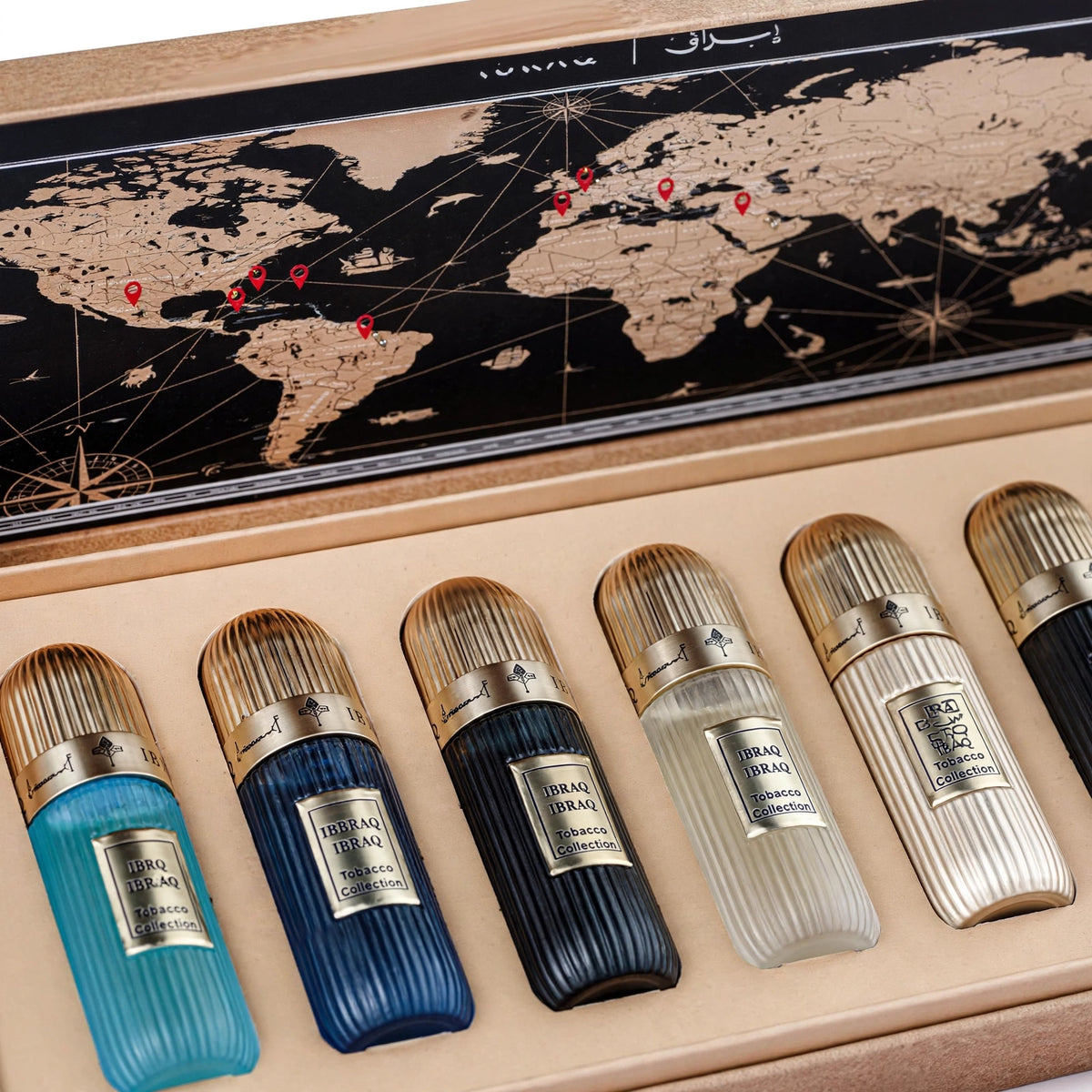 Ibraq Tobacco Collection Mini Perfume Bottles Gift Set
