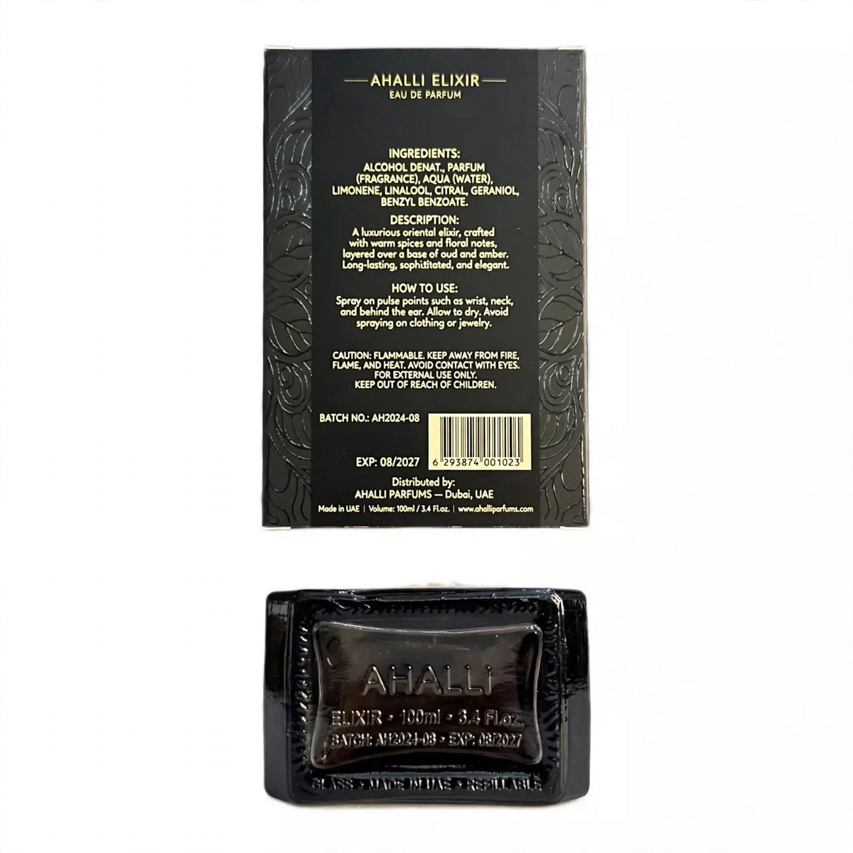 Inspiration Ahalli Elixir Eau de Parfum Vaporisateur 100ml