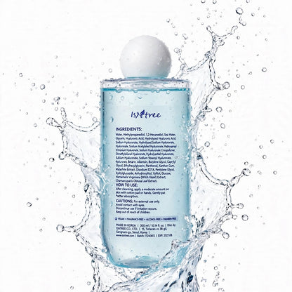 Isntree Hyaluronic Acid Ultra-Low Molecular Toner Bottle 300ml