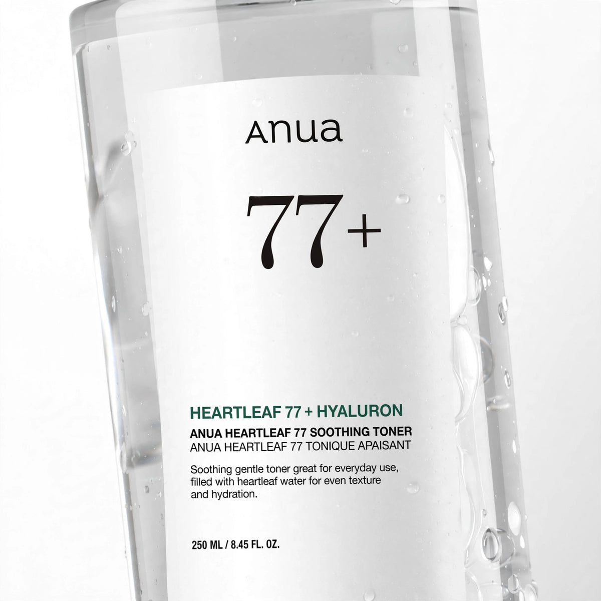 ANUA HEARTLEAF 77+ SOOTHING TONER ANUA HEARTLEAF 77+TONIQUE APAISANT 250 ML