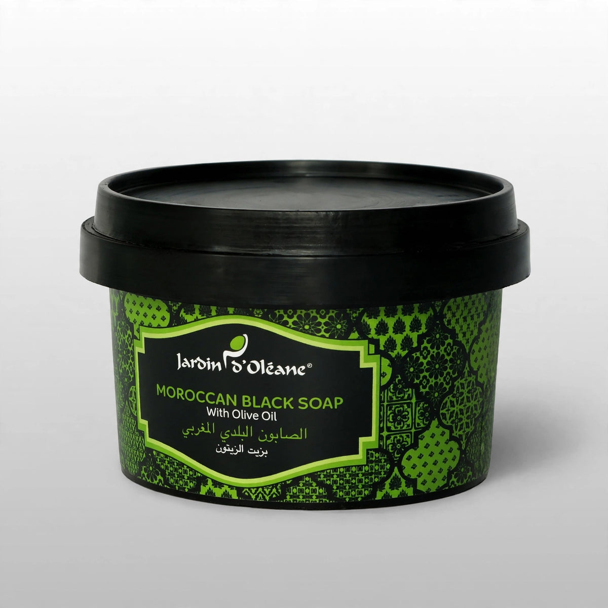 Jardin D’Oleane Moroccan Black Soap Olive Oil 250g