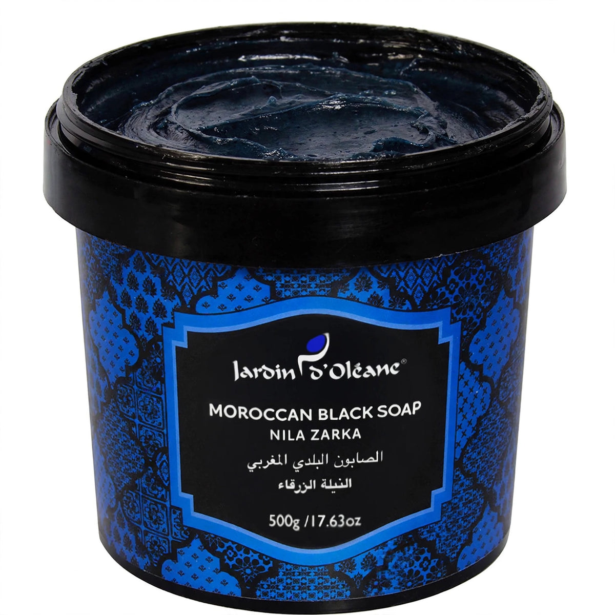 Jardin D’Oleane Nila Zarka Black Soap 500g