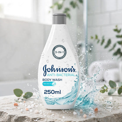 Johnson's Anti-Bacterial Sea Salt Shower Gel