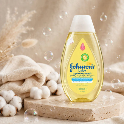 Johnson’s Baby Top-To-Toe Hair Face Body Wash 300ml