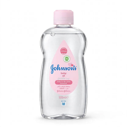 Johnson’s Baby Oil Lock In 10x More Moisture 500ml