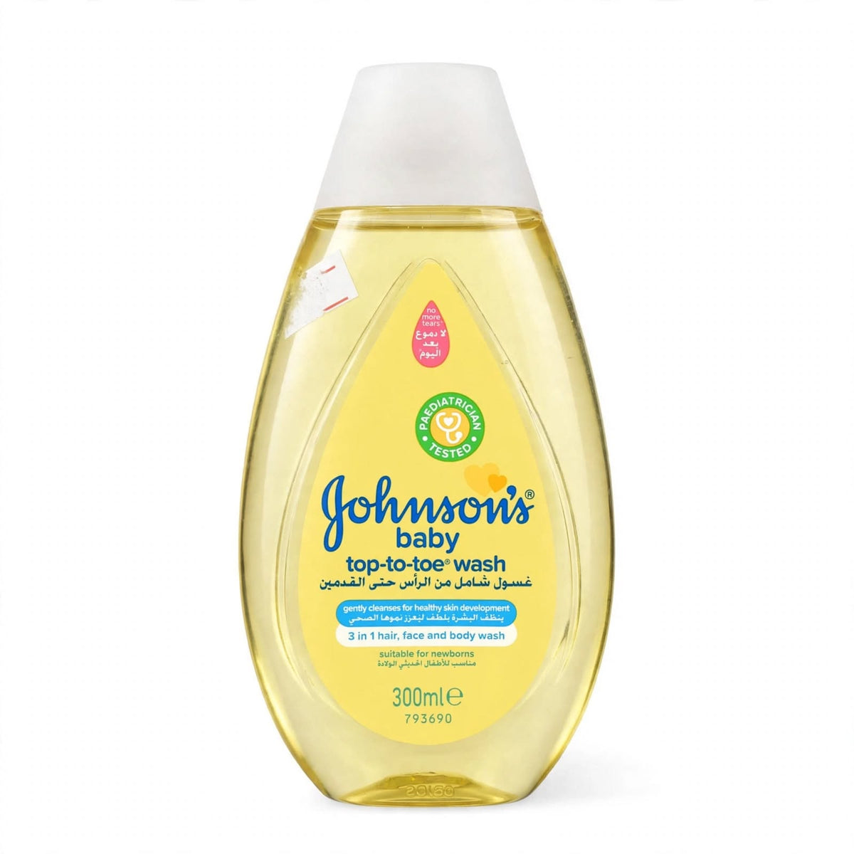 Johnson’s Baby Top-To-Toe Wash 3-in-1 Hair Face Body 300ml