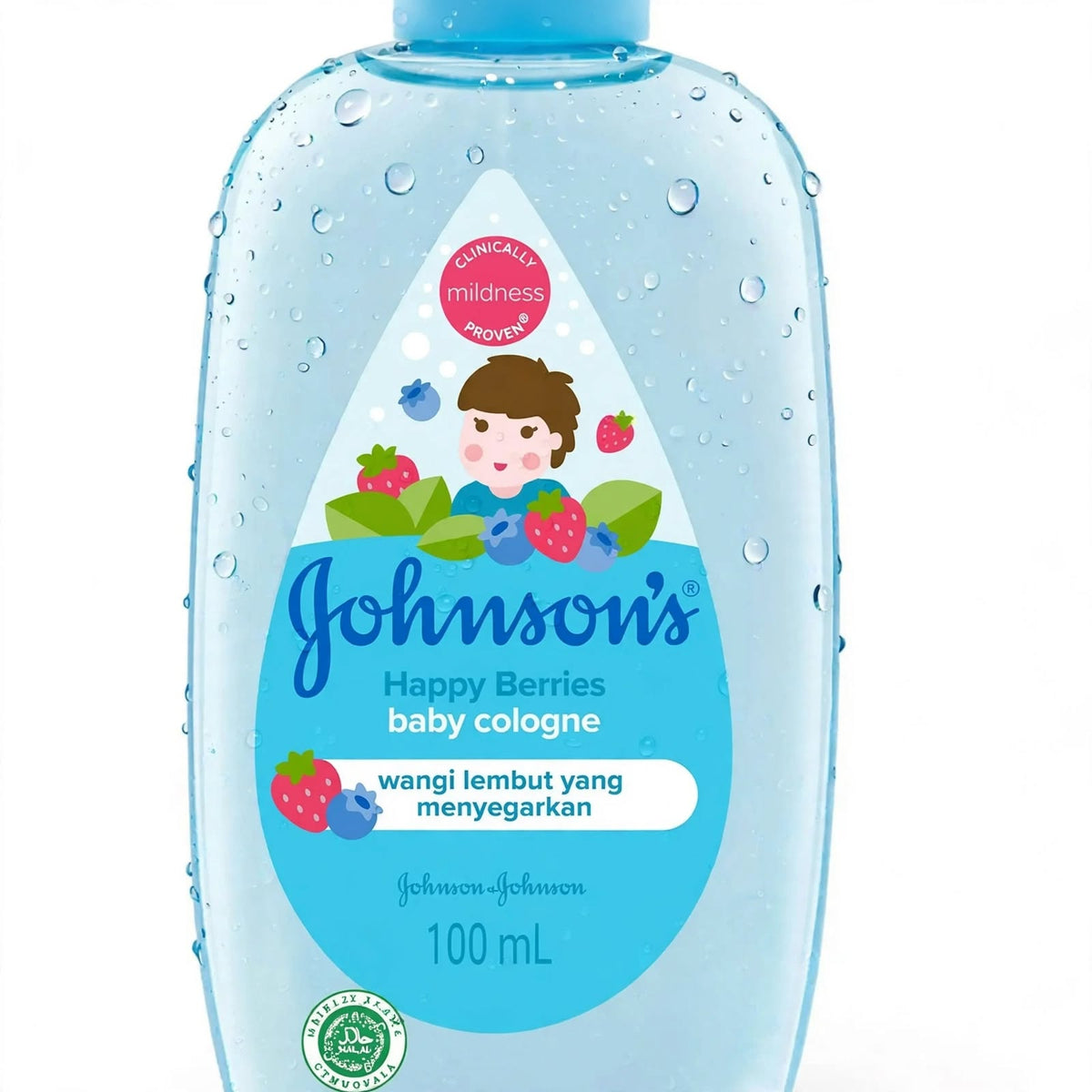 Johnson’s Happy Berries Baby Cologne Fragrance 100ml