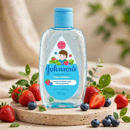 Johnson’s Happy Berries Baby Cologne Bottle 100ml