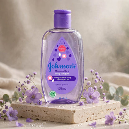 Johnson’s Morning Dew Baby Cologne Bottle 100ml