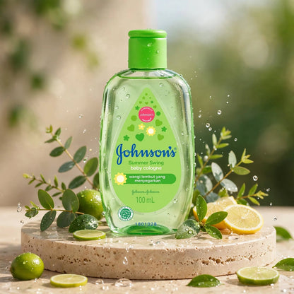 Johnson’s Summer Swings Baby Cologne Bottle 100ml