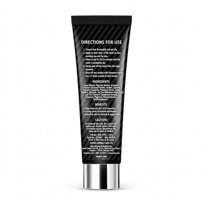 Jovees Herbal Charcoal Detoxifying Mask for Smooth Skin 100g