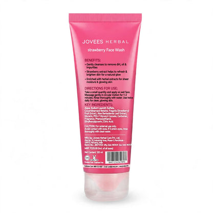 Jovees Herbal Strawberry Moisturizing Face Wash 120ml