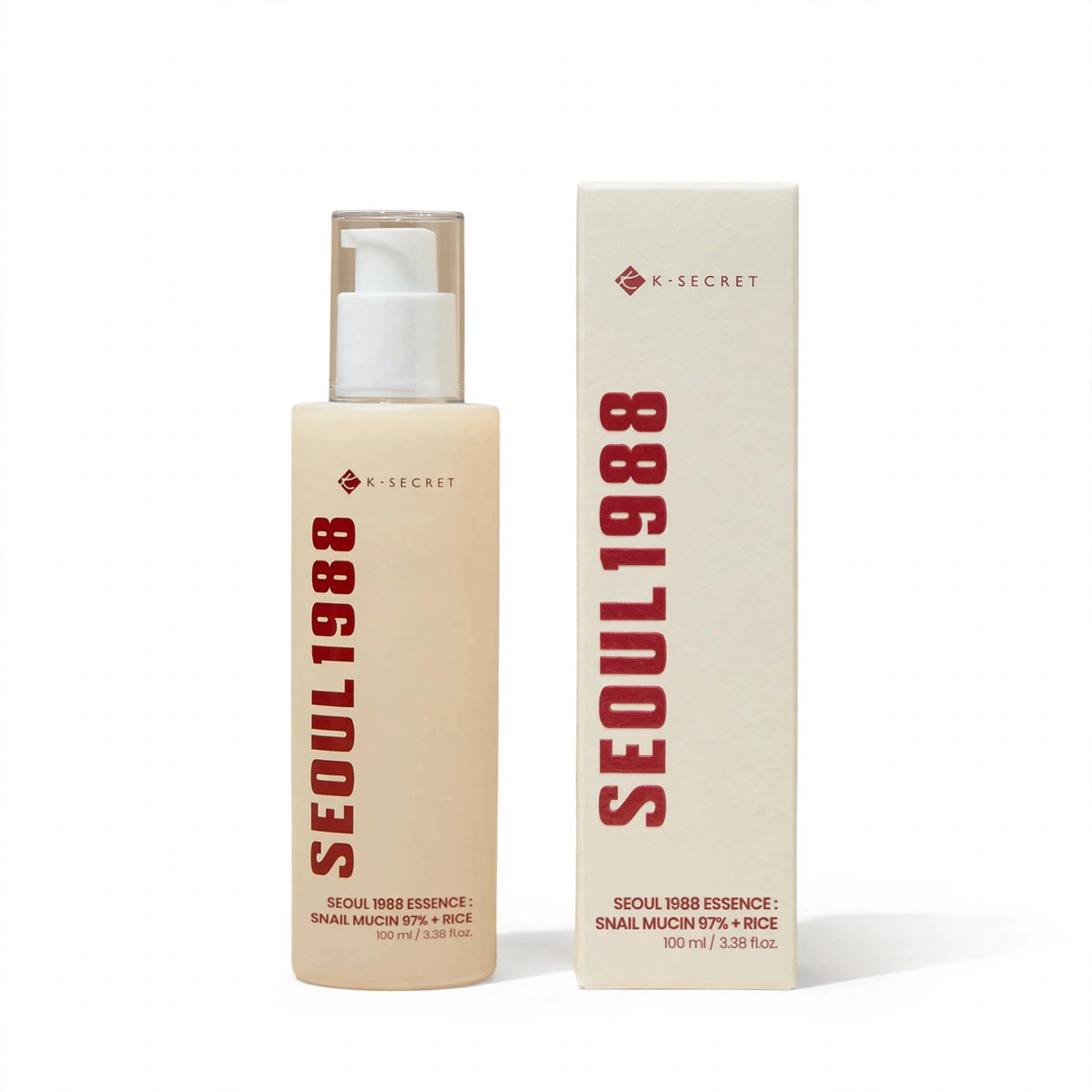K-SECRET Seoul 1988 Snail Mucin 97% + Rice Essence 100ml