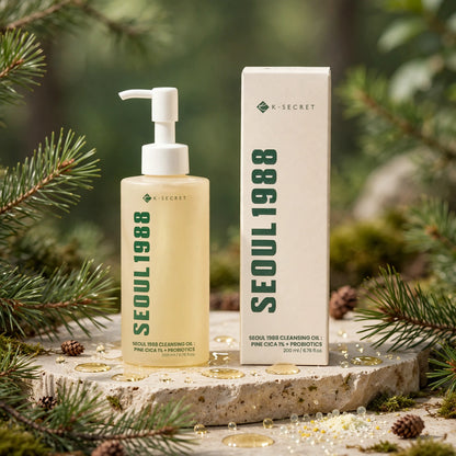 K-SECRET Seoul 1988 Pine Cica Cleansing Oil Bottle 200ml