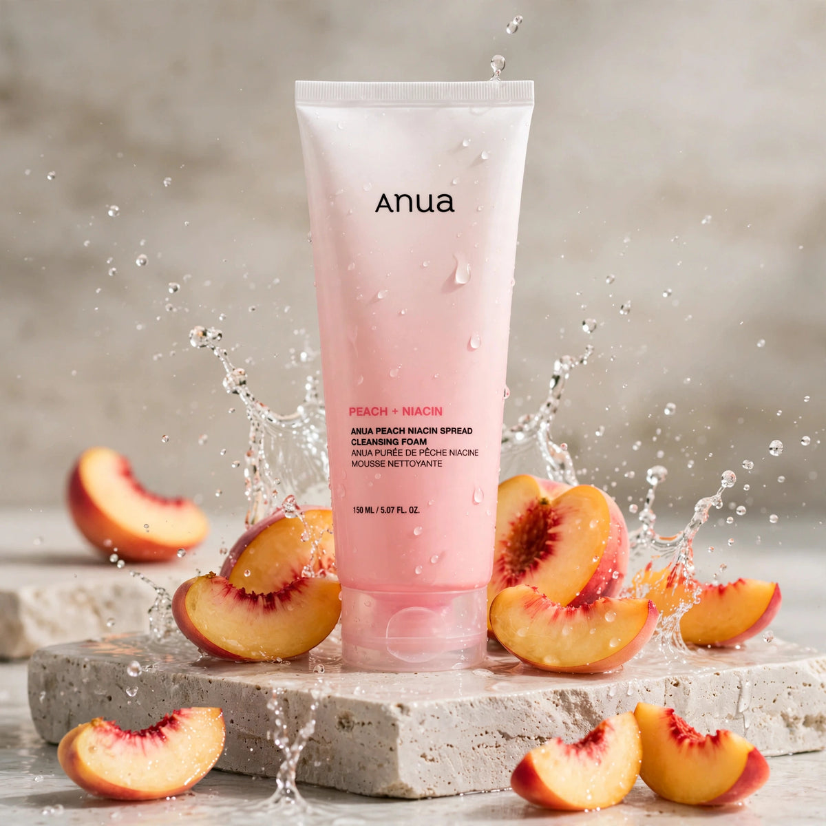 ANUA PEACH + NIACIN SPREAD CLEANSING FOAM 150 ML