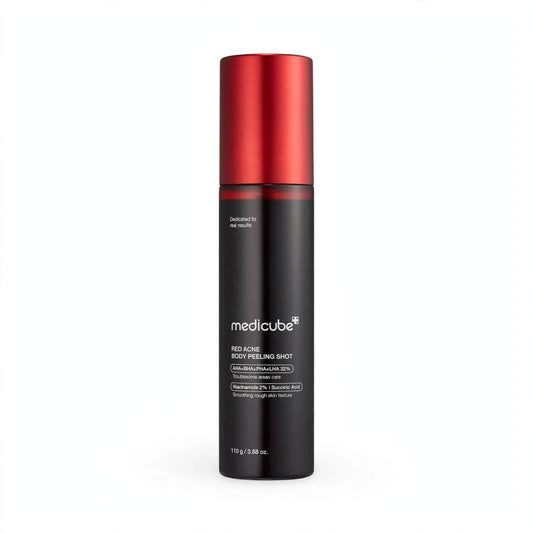 Medicube Red Acne Body Peeling Shot AHA BHA PHA LHA 32% 110g
