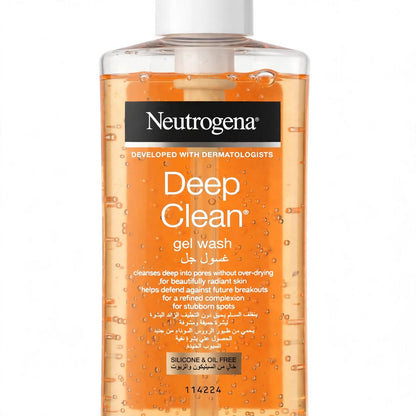 Neutrogena Deep Clean Facial Gel Wash 200ml
