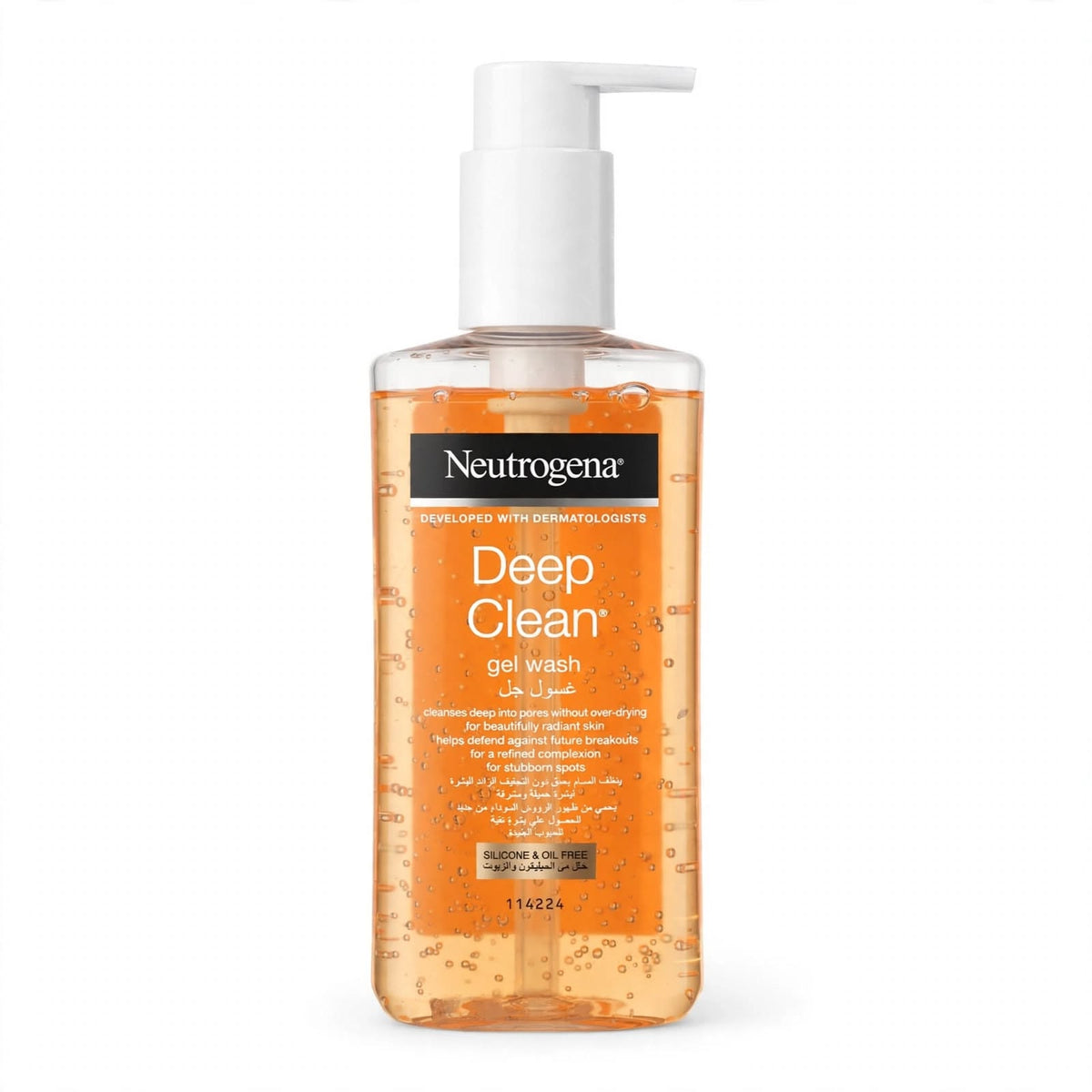 Neutrogena Deep Clean Gel Wash Silicone & Oil-Free 200ml