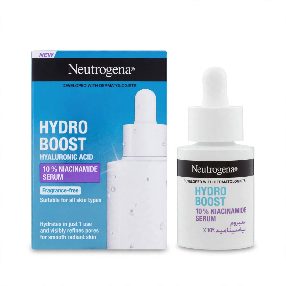 Neutrogena Hydro Boost Hyaluronic Acid 10% Niacinamide Serum 30ml