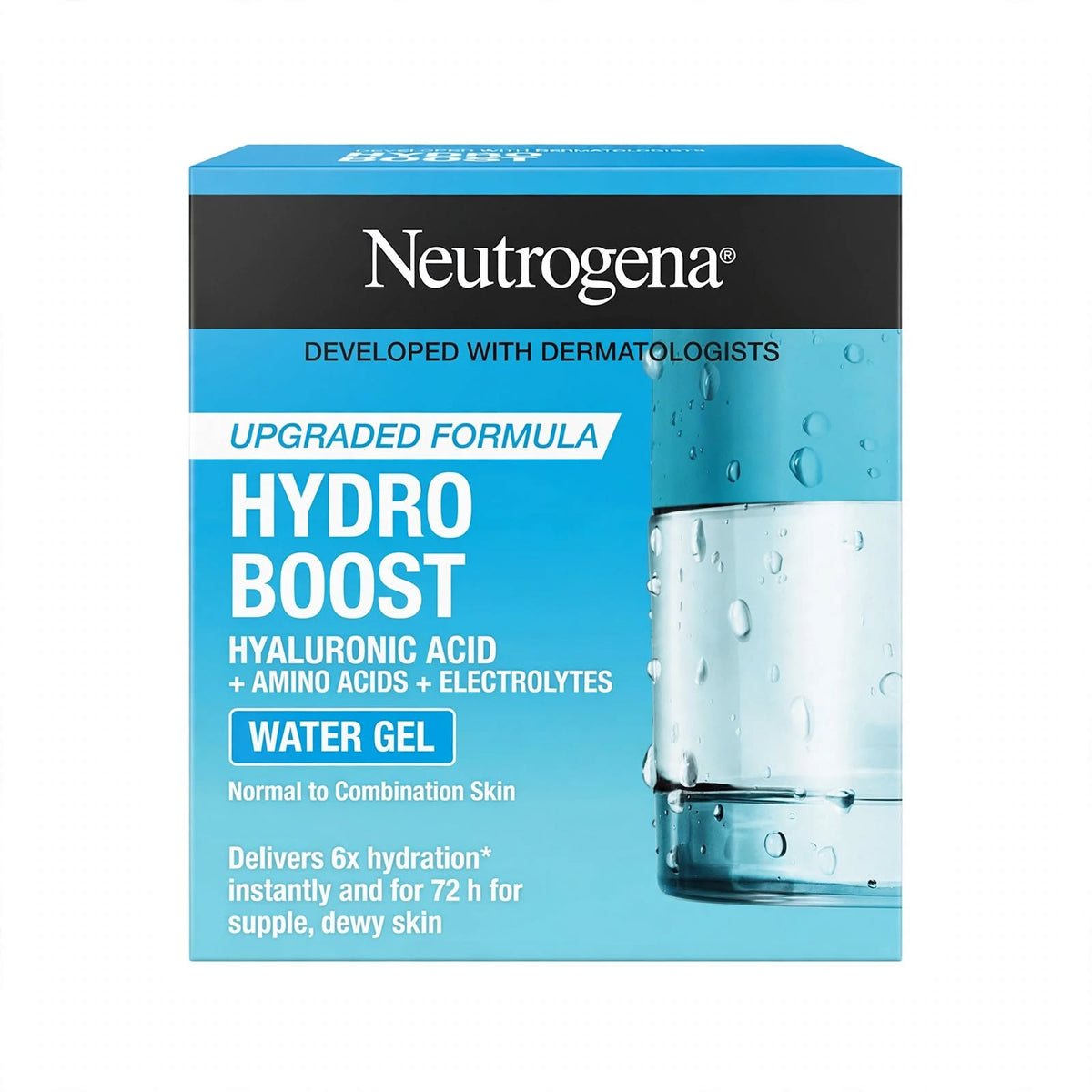 Neutrogena Hydro Boost Water Gel Hyaluronic Acid Amino Acids Electrolytes 50ml