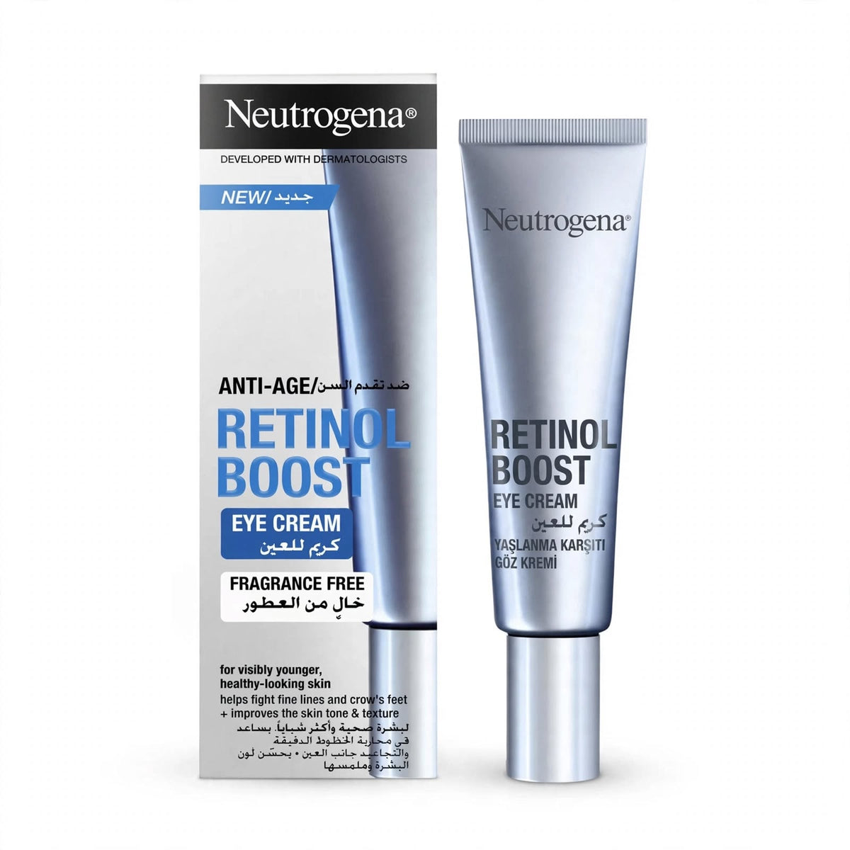 Neutrogena Retinol Boost Anti-Age Eye Cream Fragrance-Free 15ml