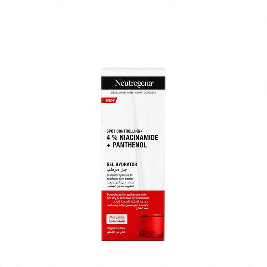 Neutrogena Spot Controlling+ 4% Niacinamide Panthenol Gel Hydrator 50ml