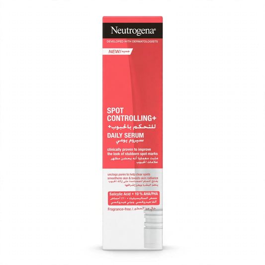 Neutrogena Spot Controlling+ Daily Serum Salicylic Acid 10% AHA PHA 30ml