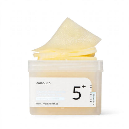 Numbuzin No.5 Vitamin Niacinamide Concentrated Pads 70 Pads 180ml