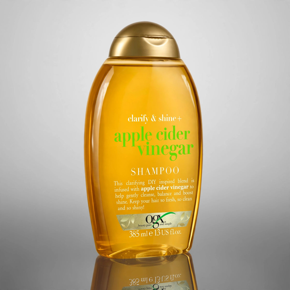 OGX Apple Cider Vinegar Clarifying Shampoo 385ml
