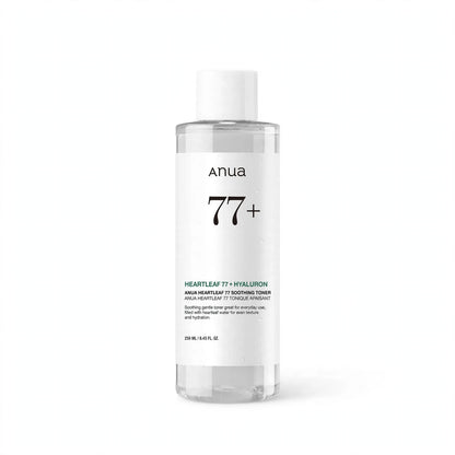 ANUA HEARTLEAF 77+ SOOTHING TONER ANUA HEARTLEAF 77+TONIQUE APAISANT 250 ML